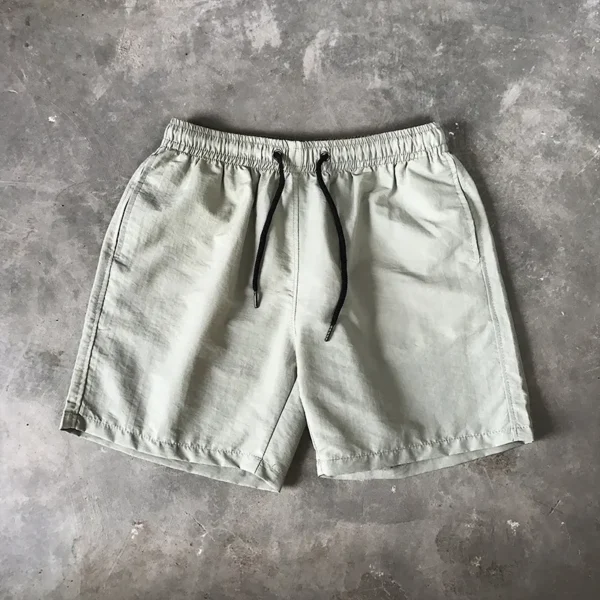 Shorts masculino impermeáveis, calção de praia, esportes de corrida, calça curta casual fitness, verão, 2023 - Image 7