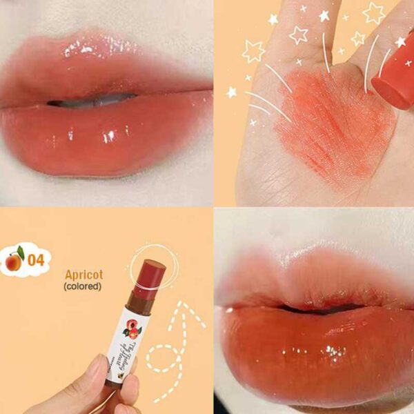 Batom Frutado Hidratante Lip Gloss, Nutrição Natural, Mudança De Temperatura Cor, Maquiagem, Cosméticos, Cuidados Com A Pele - Image 4