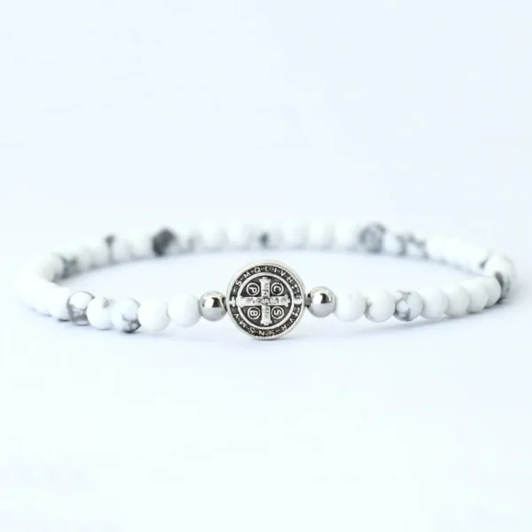 Pulseiras de Madeira unissex, frisada, 4mm Pulseira Cruzada, Olhos De Tigre Naturais, Pulseira De Madeira, Meditação, Jesus, Fé - Image 13