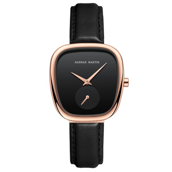Relógio de pulso feminino 2023 nova chegada tonneau, design moda casual, pulseira simples elegante, senhoras, quartzo - Image 7