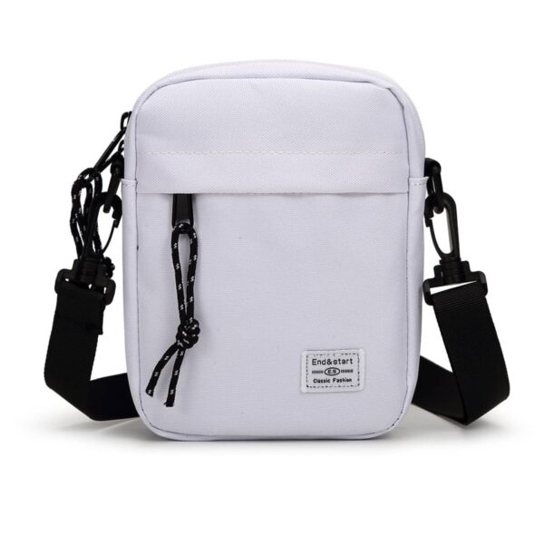 Mini bolsa, bolsa crossbody leve de ombro único com pequena bolsa suspensa e design de marca na moda - Image 8