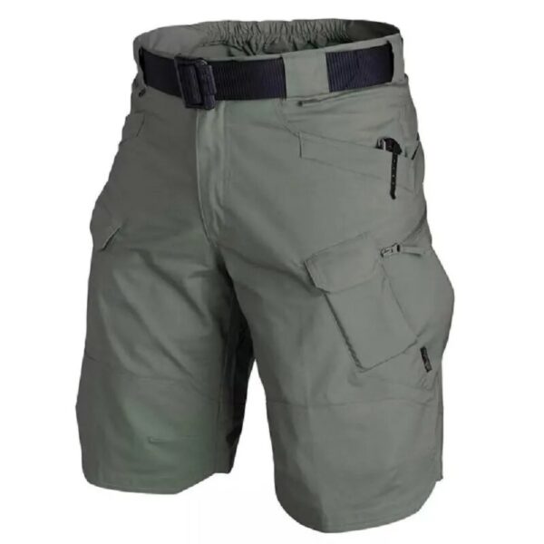 Bermudas masculina de caminhada, calções táticos 11 "calções de carga à prova d água, caminhadas, pesca respirável secagem rápida regular (sem cinto) 2023 - Image 9