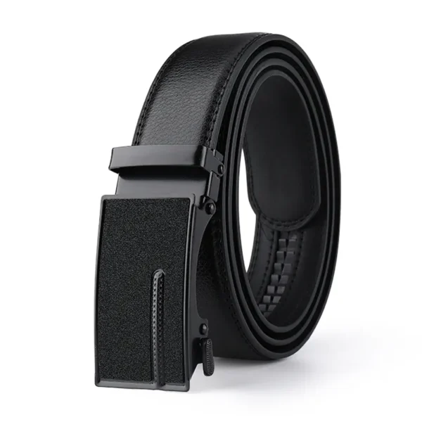 Cintos de couro genuíno, masculino, [Dwts],  fivela automática preto, cintos cummerbunds cinturão homens - Image 17