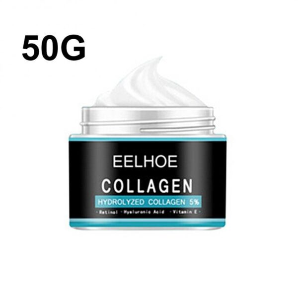 Creme facial para homens, Colágeno anti rugas, Ácido hialurônico, Vitamina E Creme, Hidratante rosto cuidados com a pele produto, Fade Fine Lines, Beleza - Image 6