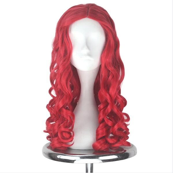 Perucas cabelo sintético, HAIRJOY Daenerys Targaryen, Prata Longo Trançado Traje Cosplay Rainha Lolita. - Image 15
