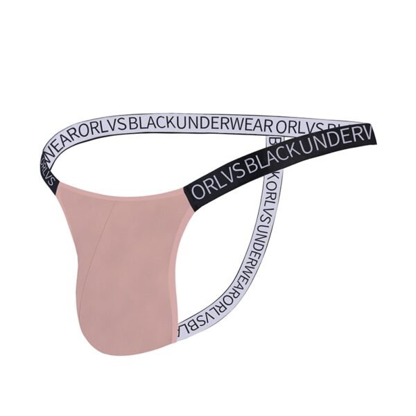 Cuecas masculina LGBTQ Jockstrap, cintura baixa, ORLVS-Sissy, Bolsa Pênis Modal, Lingerie Sexy, Gay, G-strings - Image 3