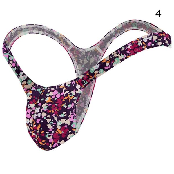 Cuecas / Tanga masculina LGBTQ, de corda, erótica, mini biquíni, cuecas de homens gays, calcinha, roupa íntima, lingerie sexy - Image 2