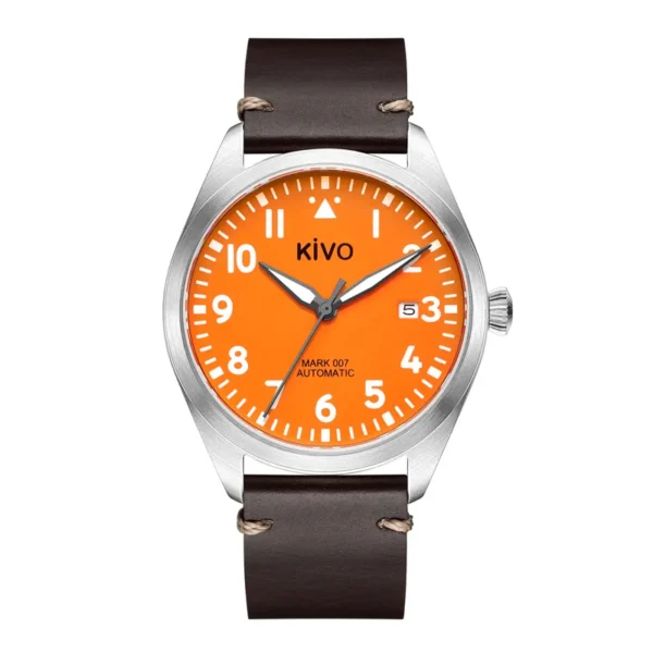 Relógios de pulso automático, Swiss Aviator Pilot Automatic Watch Field, Relógios Mecânicos, Flieger, Aviator Field - Image 15