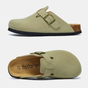 Chinelos de fivela unissex clássicos, marca, primavera, verão, moda, 35-45, 2023