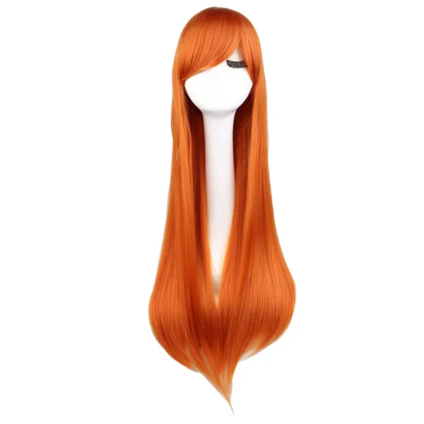 Perucas longa reta, cosplay, Qqxcaiw, traje festa preto vermelho ombre resistente ao calor perucas de cabelo sintético - Image 11