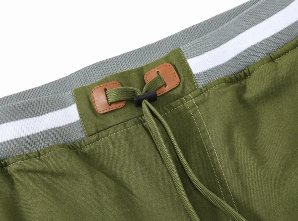 Shorts masculino, Comfortable, casuais, moletom macio, respirável, sarja, calças elásticas roupas de verão 2023 cordão - Image 4