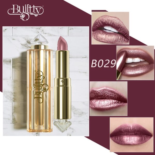 Batom Brilhante Matte, Batom Flip Glitter, Impermeável, Kissproof, Rosa Nu, Laranja, 12 cores, Coréia - Image 15
