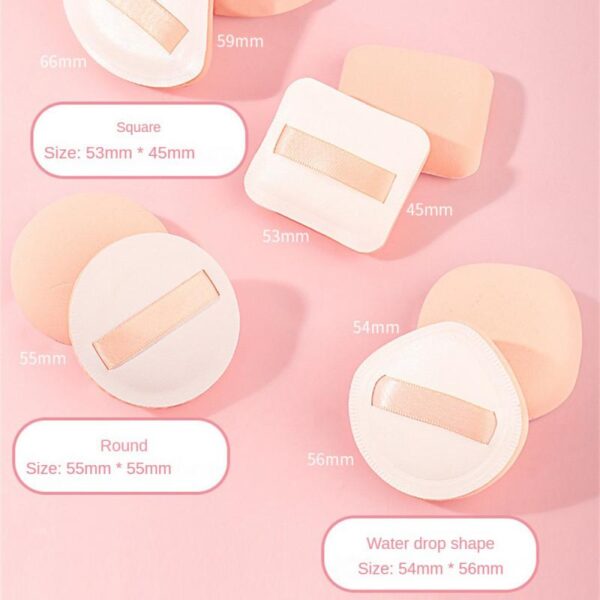 Almofada/esponja pó facial, Face Setting , pó compacto, controle de óleo, suave, fosco, suave, impermeável, corretivo, pressionado, maquiagem, 3 cores - Image 8