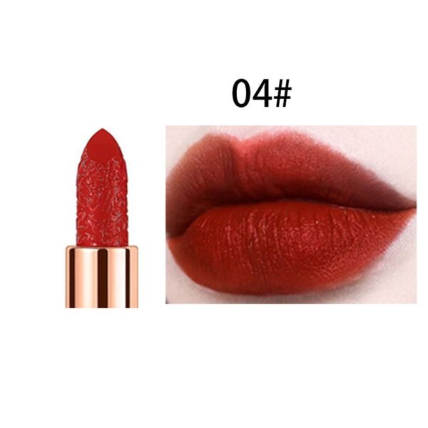 Batom impermeável lip stick, Matte, Longa Duração Sexy Red Pink Velvet Nude, Lábios Cosméticos Maquiagem - Image 10