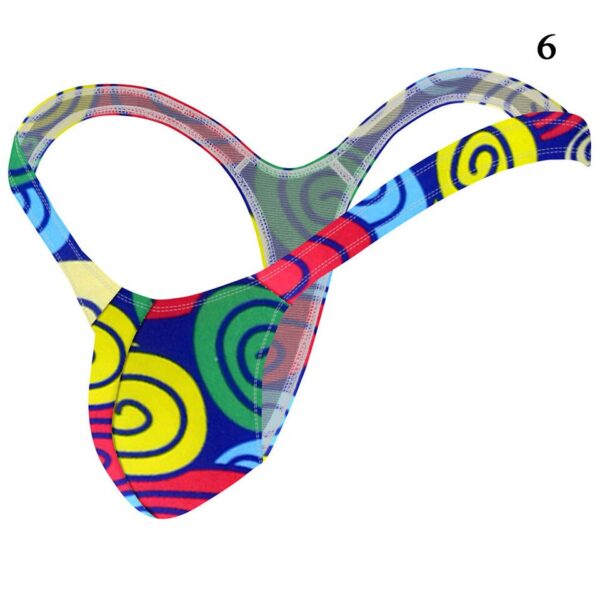 Cuecas / Tanga masculina LGBTQ, de corda, erótica, mini biquíni, cuecas de homens gays, calcinha, roupa íntima, lingerie sexy - Image 5