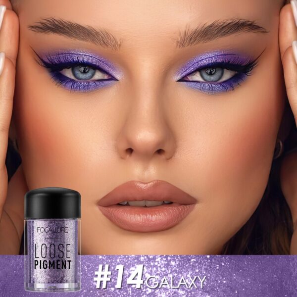 Sombra líquida, Focallure, Glitter, sombra, brilho, diamante, iluminar, pigmento, maquiagem, 18 cores - Image 13