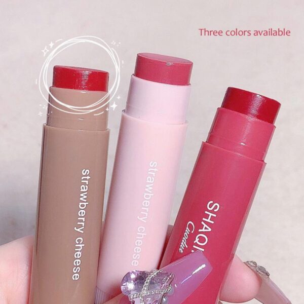 Batom hidratante, Rachadura seca rachado, Loção labial, Esmalte labial vívido, Vermelho matizado, Outono, Inverno - Image 6