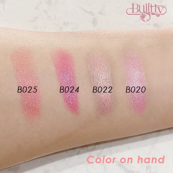 Batom Brilhante Matte, Batom Flip Glitter, Impermeável, Kissproof, Rosa Nu, Laranja, 12 cores, Coréia - Image 4