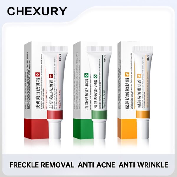 Creme facial retinol Whitening, Remover Rugas, Remoção de sardas, Tratamento Anti-Acne, Desvanecer-se Linhas Finas, Cuidados com a pele