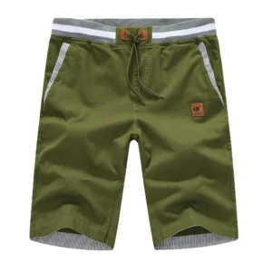 Shorts masculino, Comfortable, casuais, moletom macio, respirável, sarja, calças elásticas roupas de verão 2023 cordão