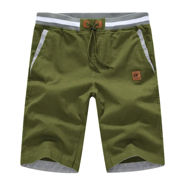 Shorts masculino, Comfortable, casuais, moletom macio, respirável, sarja, calças elásticas roupas de verão 2023 cordão