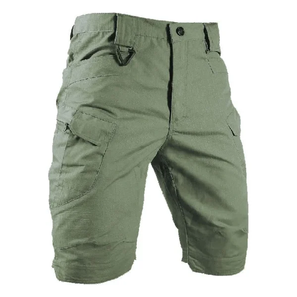 Bermudas masculina de camuflagem, militar tático, multi bolsos, shorts cargo, masculino respirável, secagem rápida, calças curtas de caminhada, verão - Image 9