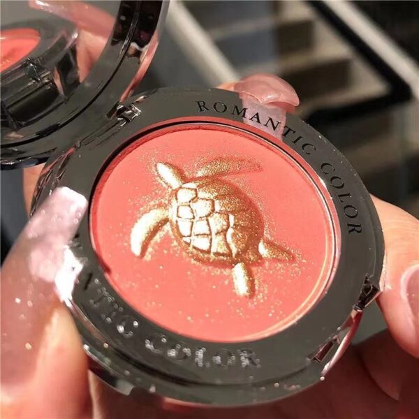 Pó Blush Mineral Pigmento, Paleta De Péssego, Face Blush, Creme Brilhante Blush, Sombra Vermelha - Image 8