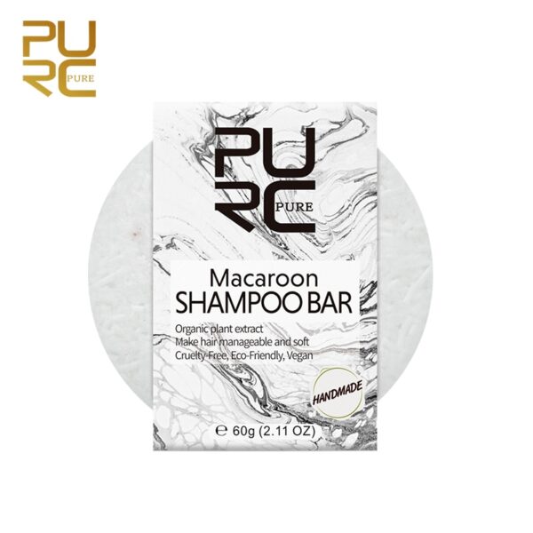 Shampoo em barra, cabelo Branco Escurecimento, Sabão De Bambu, Limpeza De Carvão, Anti Caspa, Espuma De Tratamento De Cabelo, Shampoos Sólidos, Barra - Image 5