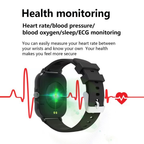 Relógio de pulso, inteligente, H15 Bluetooth, Carregamento Sem Fio, Pulseira, Freqüência Cardíaca, Fitness, Telefones Celulares, Ao Ar Livre, Esporte - Image 8