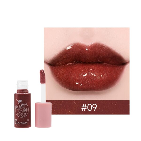 Batom impermeável lip gloss, mini, líquido, antiaderente, 24 horas de longa duração, batom fosco de veludo, maquiagem, 10 cores - Image 11