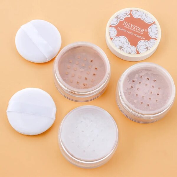 Pó facial mineral translúcido, Loose Powder Setting, Shrink Pore Impermeável Matte Finish Maquiagem Cosméticos Long-Last Oil Control - Image 6