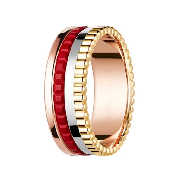 Anéis unissex, de engrenagem rotativa, 925 Sterling Silver, Jóias Premium Europeu, Casais Moda, Marca de Luxo, Presente - Image 11