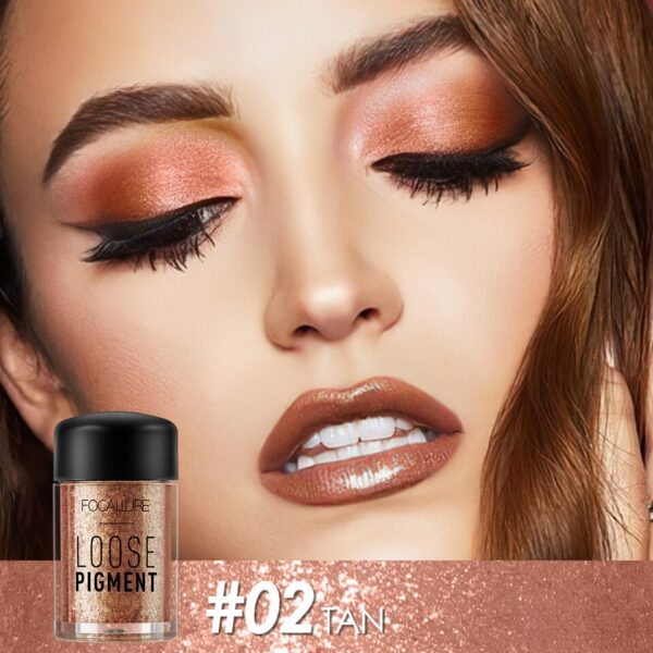 Sombra líquida, Focallure, Glitter, sombra, brilho, diamante, iluminar, pigmento, maquiagem, 18 cores - Image 2