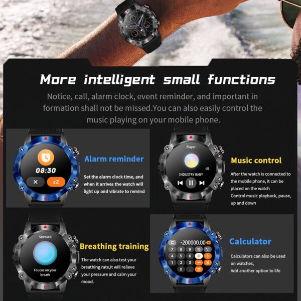 Relógios de pulso masculino/feminino, inteligente, Canmixs 2023,  esportivos, bluetooth chamada, relógios com  freqüência cardíaca, pressão arterial smartwatch para android ios relógio smartwatch original - Image 14