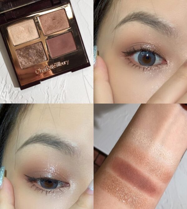 Sombra de olho Eyeshadow Palette Maquiagem, Ct Maquiagem, Pérola, Matte, Glitter, Pillow Talk, Pigmento - Image 3