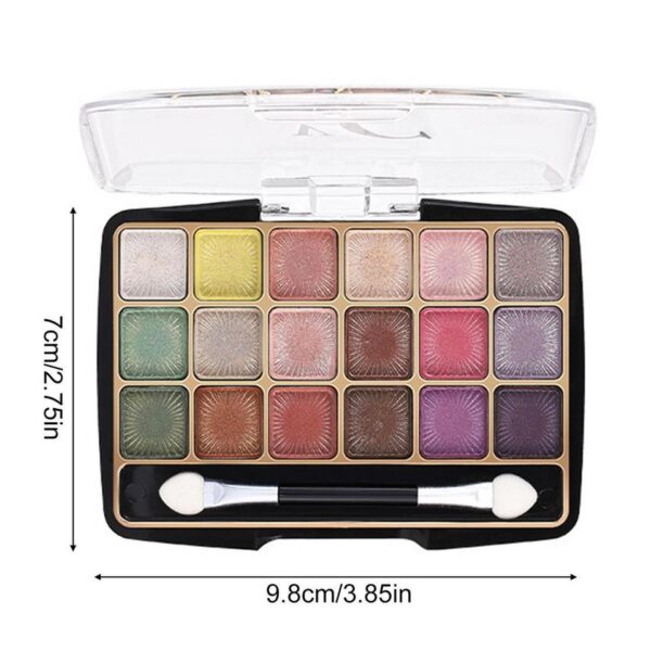 Sombra para olhos, Paleta de maquiagem matte, duradoura, perolada, impermeável - Image 8