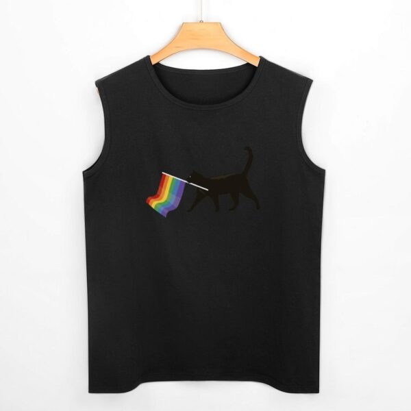Camisetas masculina regata LGBTQ - T-Shirt. - Image 3