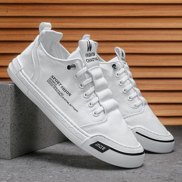 Tênis masculino de caminhada, casual, PARZIVAL, tênis ao ar livre, sapatos de lona masculinos, calçados masculinos confortáveis, novo, 2023 - Image 3