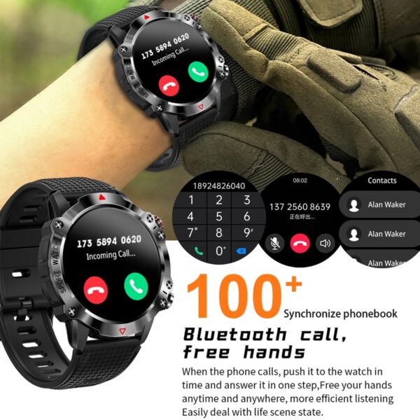 Relógios de pulso masculino/feminino, inteligente, Canmixs 2023,  esportivos, bluetooth chamada, relógios com  freqüência cardíaca, pressão arterial smartwatch para android ios relógio smartwatch original - Image 10