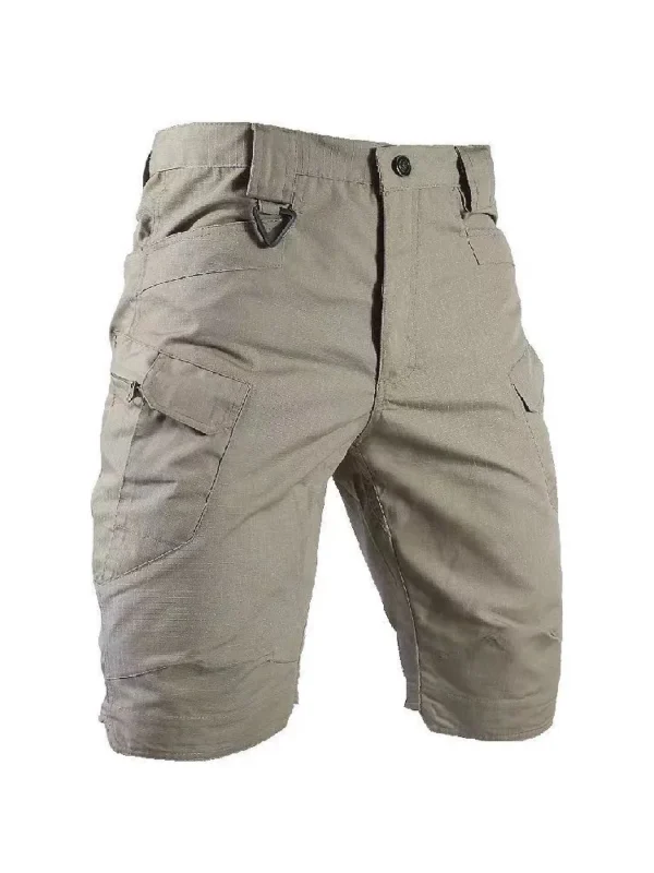Bermudas masculina de camuflagem, militar tático, multi bolsos, shorts cargo, masculino respirável, secagem rápida, calças curtas de caminhada, verão - Image 5
