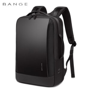 Mochila impermeável de luxo para, 15,6 mochilas para laptop, USB Travel Bag, Mochila grande multifunções, moda.