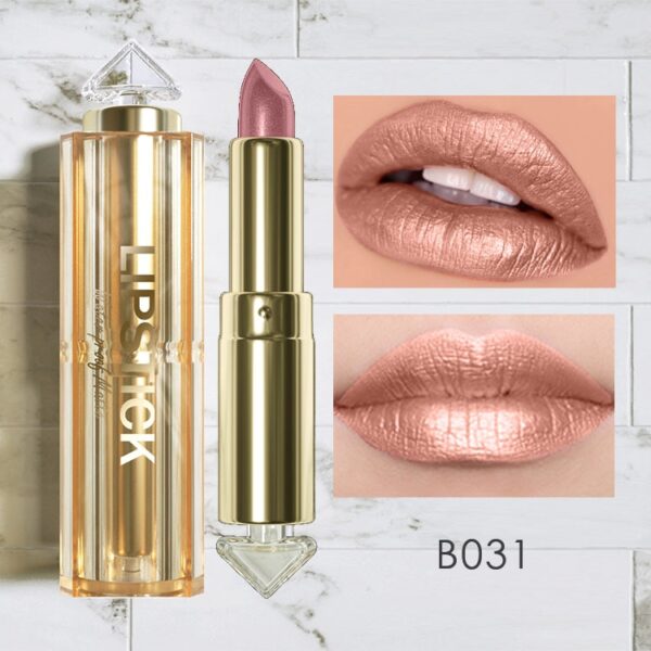 Batom Brilhante Matte, Batom Flip Glitter, Impermeável, Kissproof, Rosa Nu, Laranja, 12 cores, Coréia - Image 6