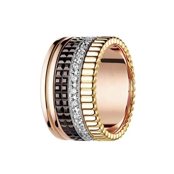 Anéis unissex, de engrenagem rotativa, 925 Sterling Silver, Jóias Premium Europeu, Casais Moda, Marca de Luxo, Presente - Image 21