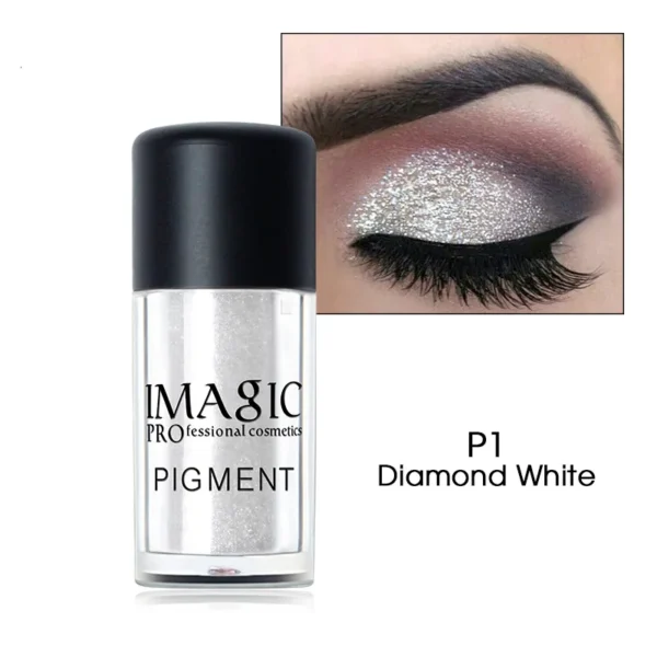 Sombras em pó, glitter, Imagic, pó glitter, maquiagem, destaque, brilho, diamante, cosméticos de beleza - Image 6