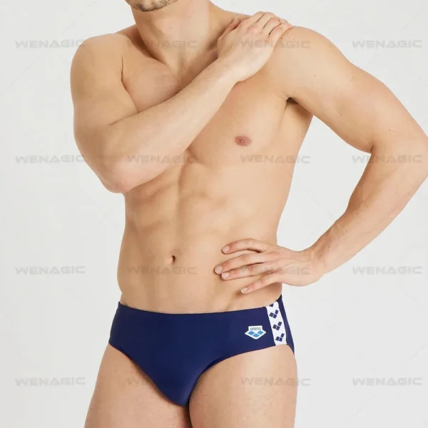 Sungas masculina, Swim Briefs Triângulo, Shorts Natação, Racing Briefs Racer Banhistas Profissional para Treinamento e Competição - Image 8