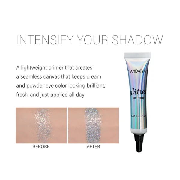 Sombras, creme, durável, primer Matte Base Long Lasting Color Glitter Eyeshadow Glue Cream Enhance Durable Eye Maquiagem, beleza. - Image 3