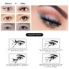 Cílios magnéticos, LEKOFO,  Natural Mink Eye Lashes, 5 Cílios Magnéticos, 4 Pares Ímãs, Faux Lashes Pinças, 8Pcs - Image 3