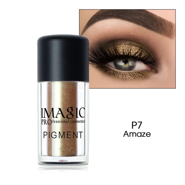 Sombras em pó, glitter, Imagic, pó glitter, maquiagem, destaque, brilho, diamante, cosméticos de beleza - Image 12