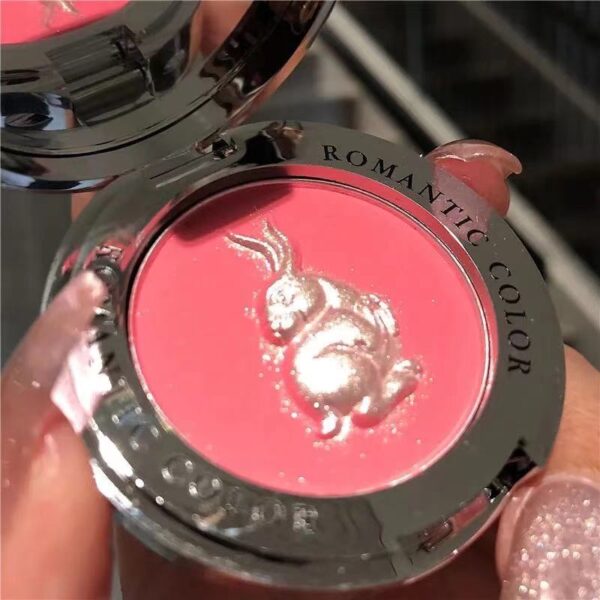 Pó Blush Mineral Pigmento, Paleta De Péssego, Face Blush, Creme Brilhante Blush, Sombra Vermelha - Image 4