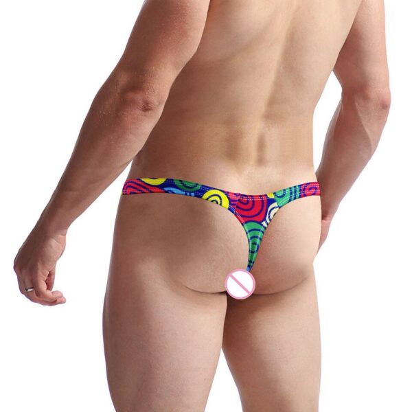 Cuecas / Tanga masculina LGBTQ, de corda, erótica, mini biquíni, cuecas de homens gays, calcinha, roupa íntima, lingerie sexy - Image 12